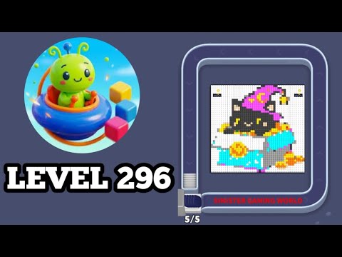ステージ296の攻略動画を再生